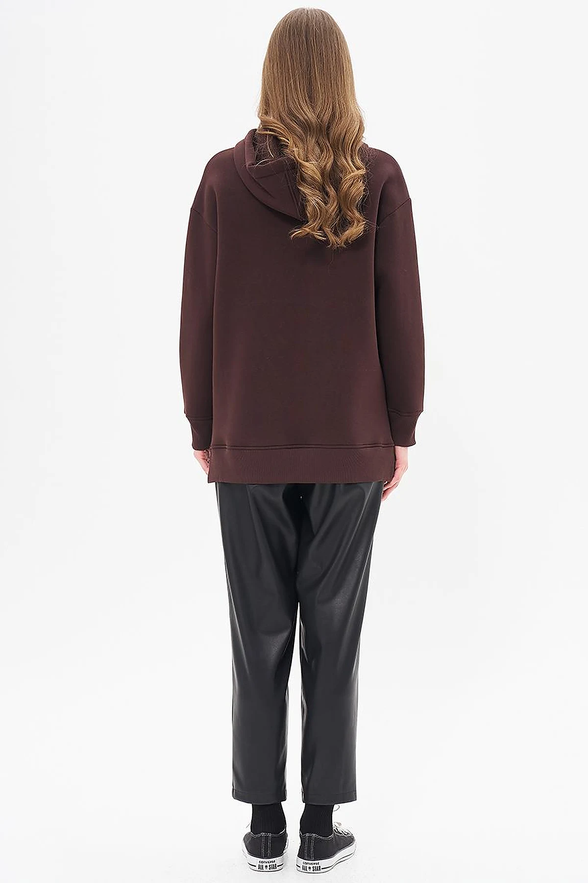 Hooded Sweatshirt Bitter Brown 