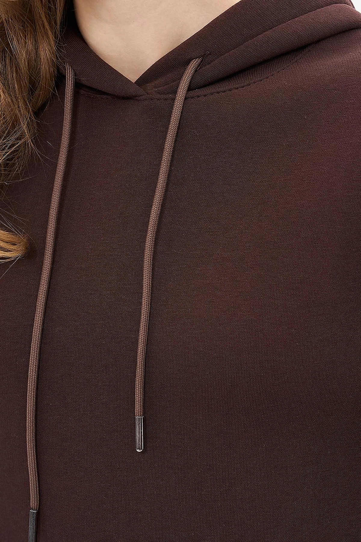 Hooded Sweatshirt Bitter Brown 