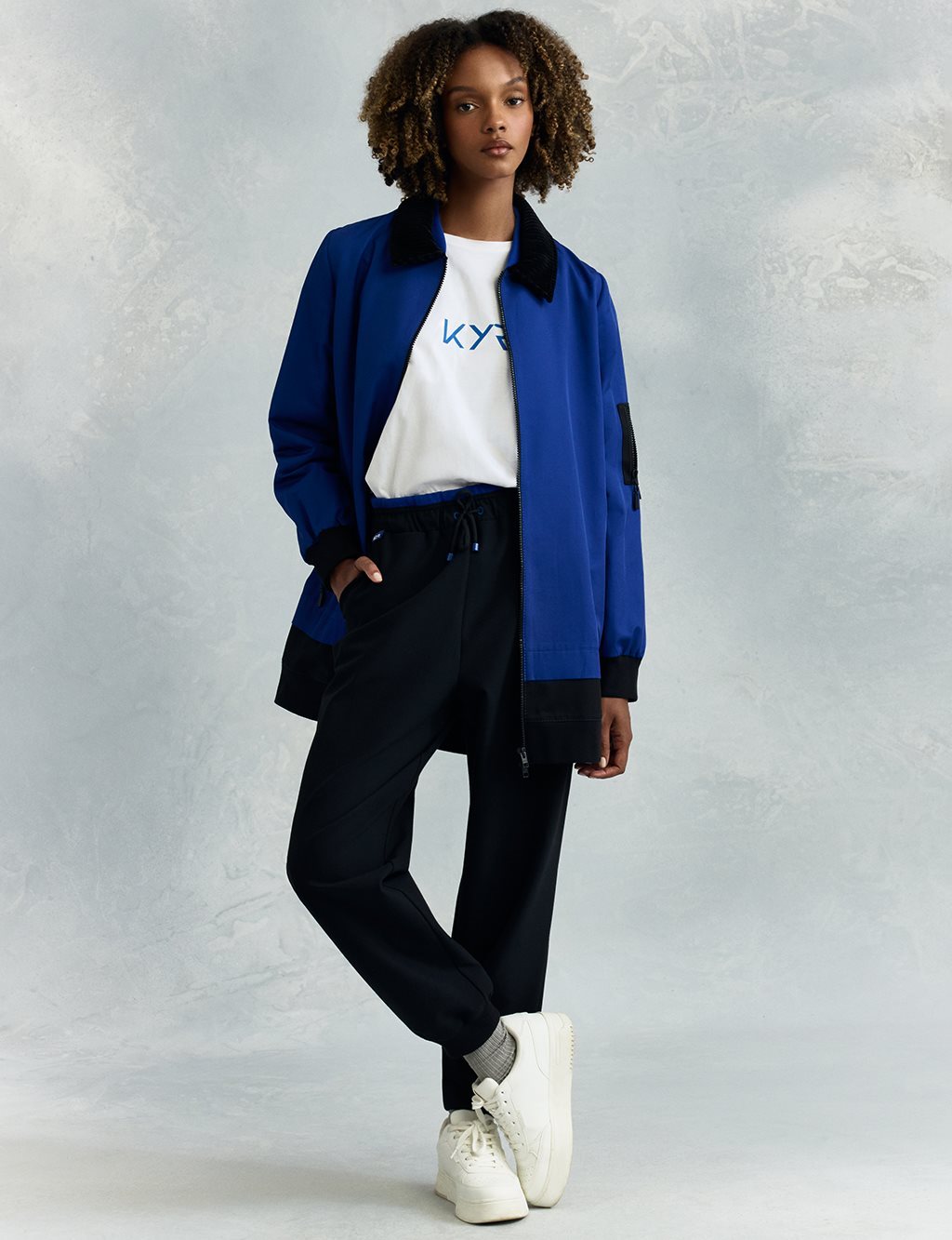 Garnili Jogger Pantolon Siyah