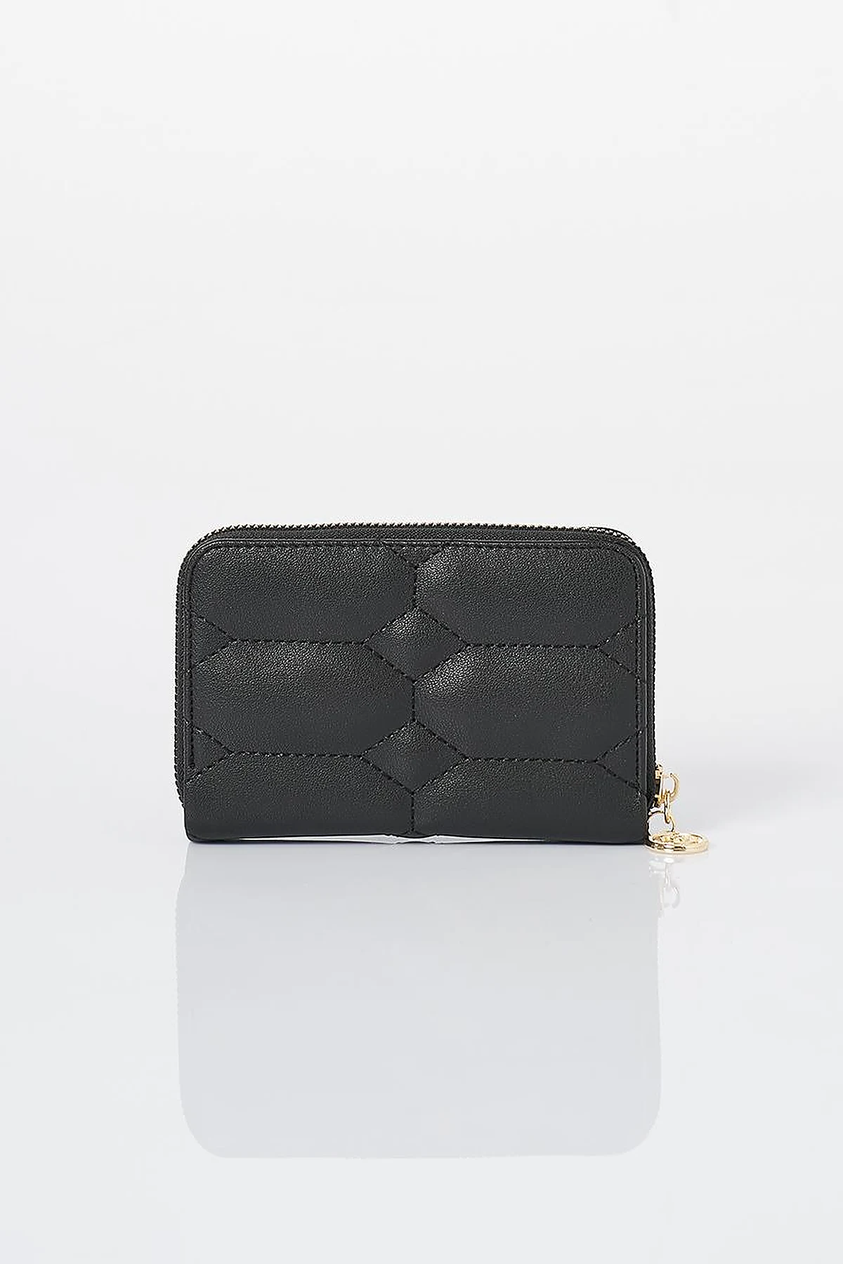 Quilted Wallet Black