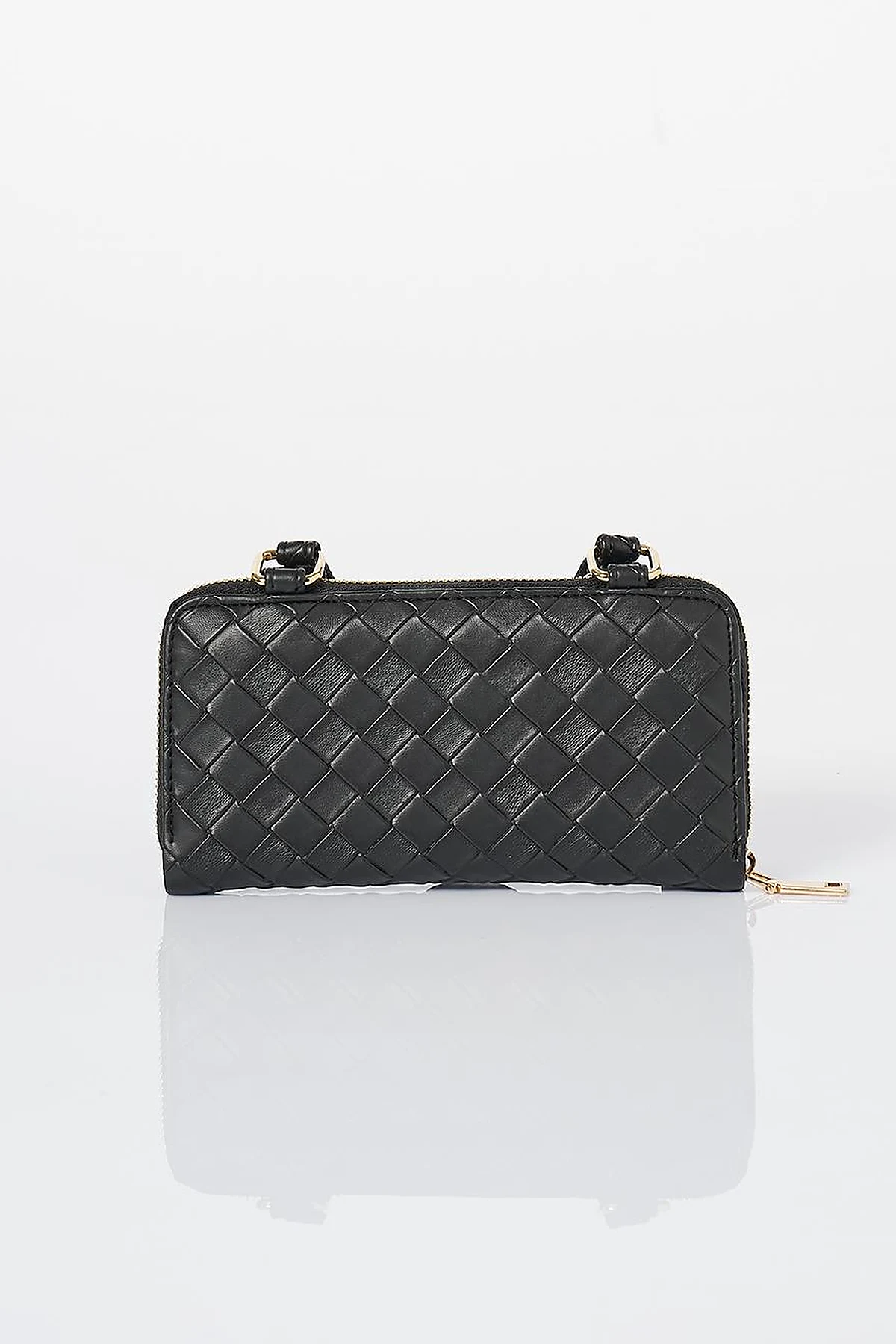 Handle Bag Wallet Black