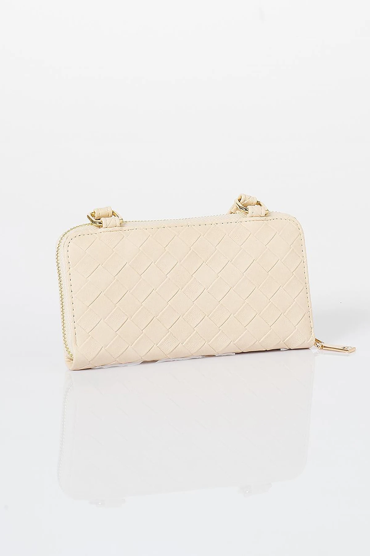 Handle Bag Wallet Stone