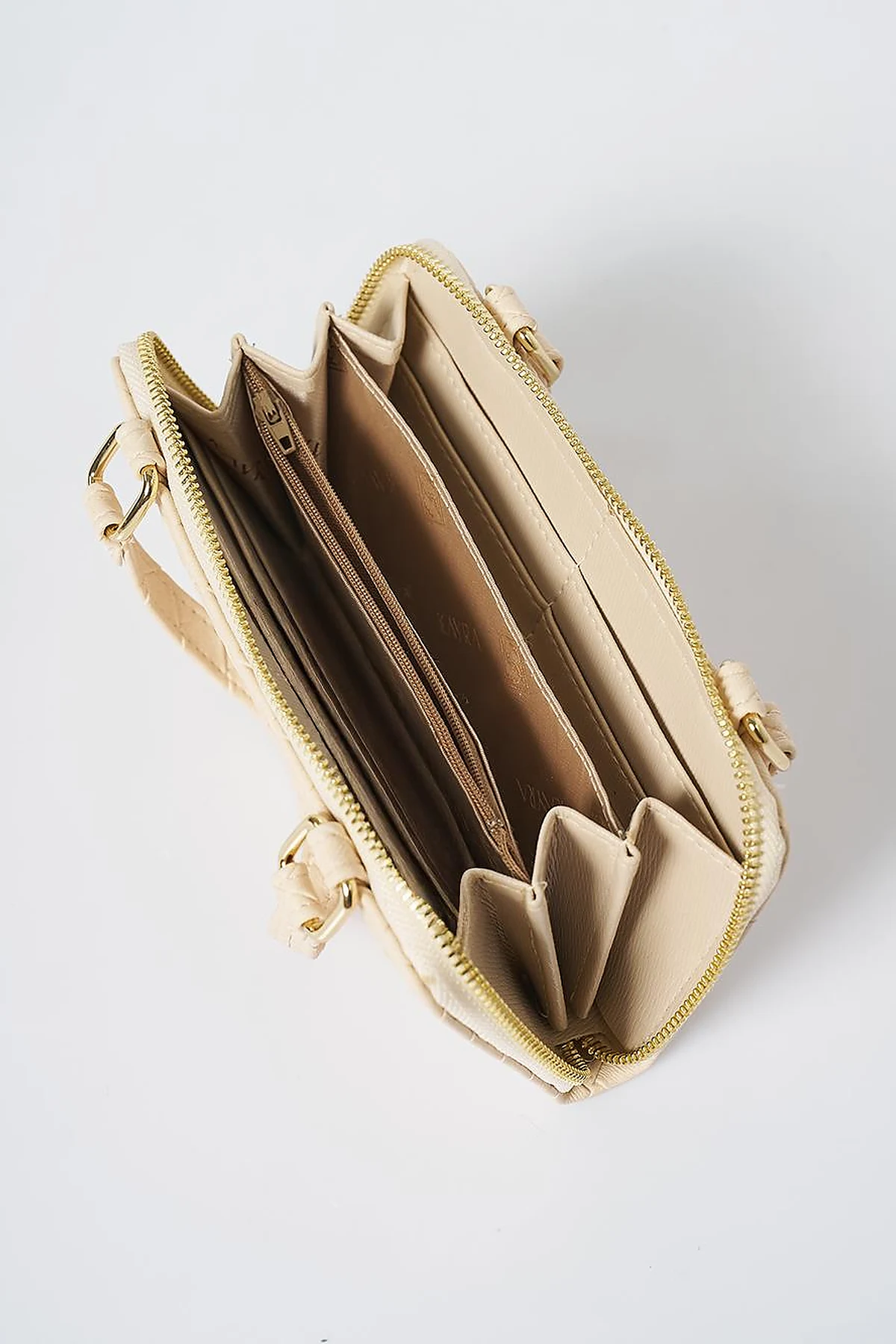 Handle Bag Wallet Stone