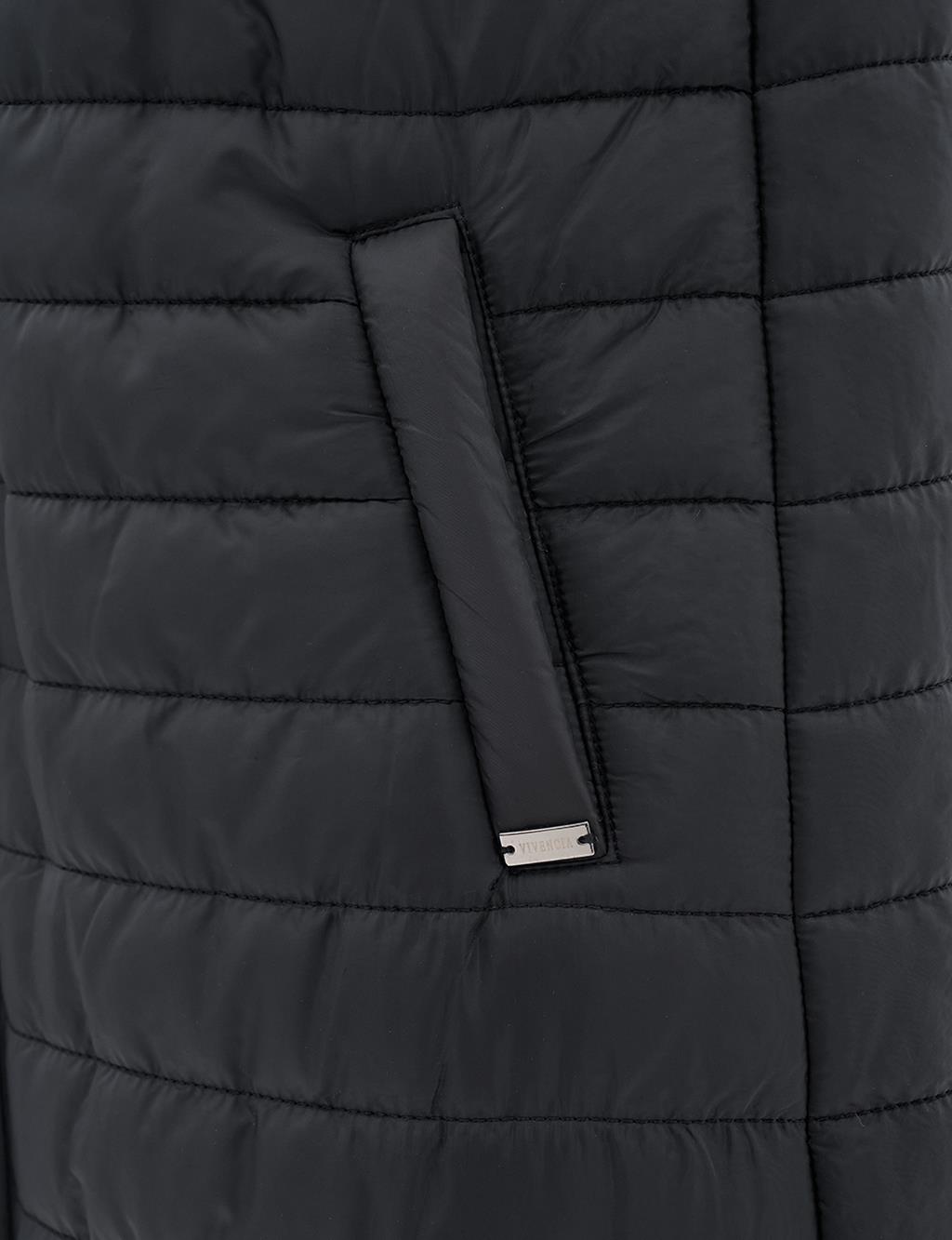 Hooded Vest Black