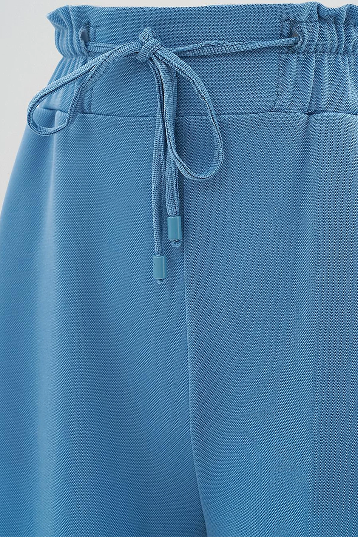 Wide Leg Laced Pants Blue