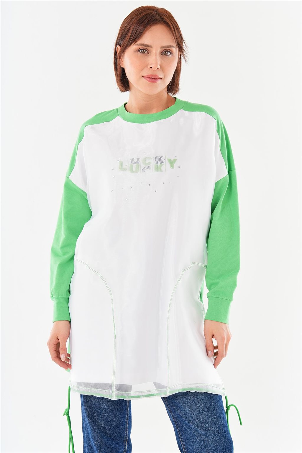 Logo Sweatshirt Clover Green