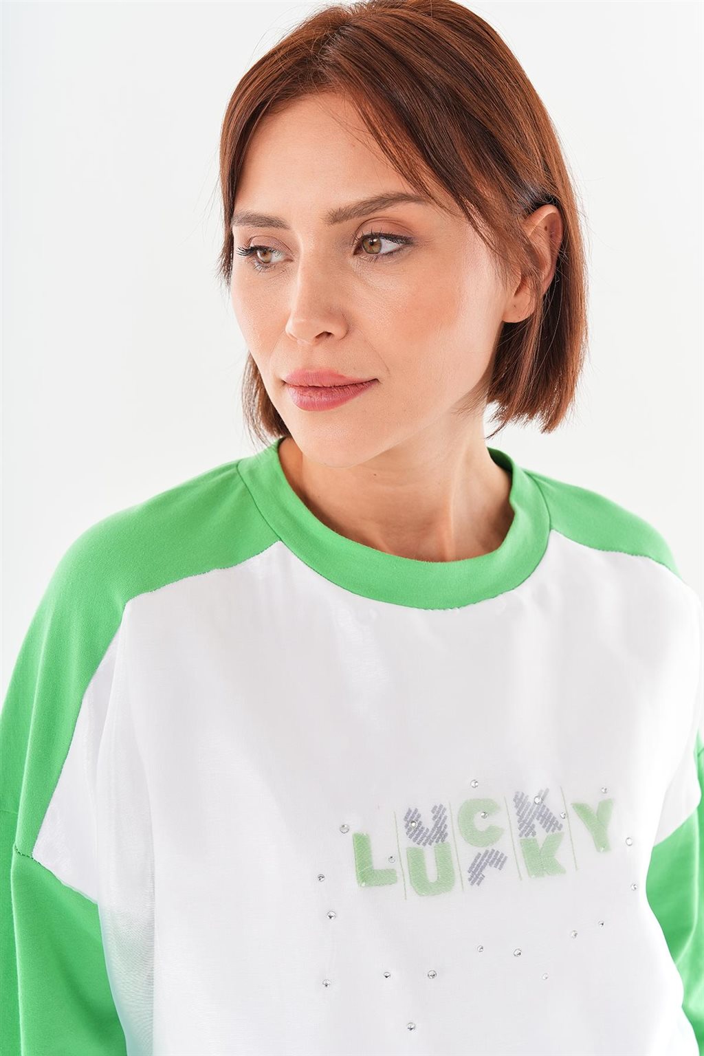 Logo Sweatshirt Clover Green