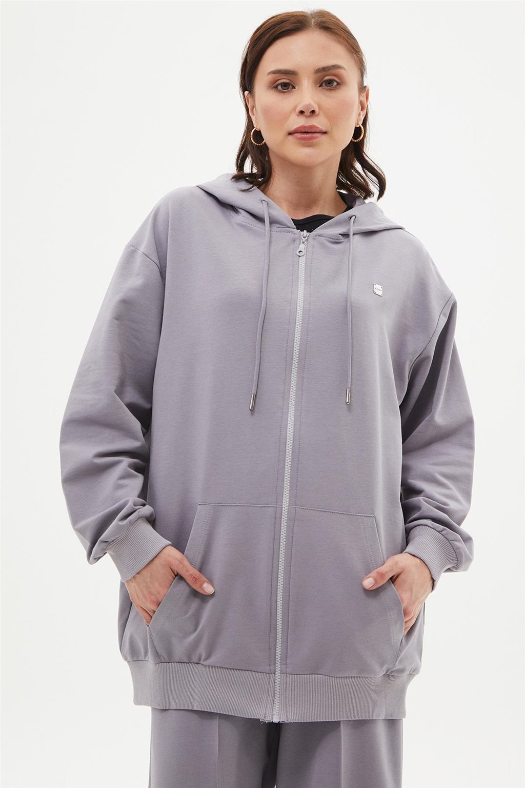 Hooded Sweatshirt Gray