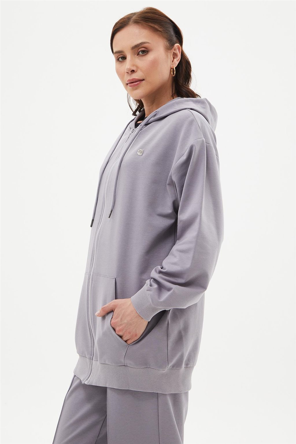 Hooded Sweatshirt Gray