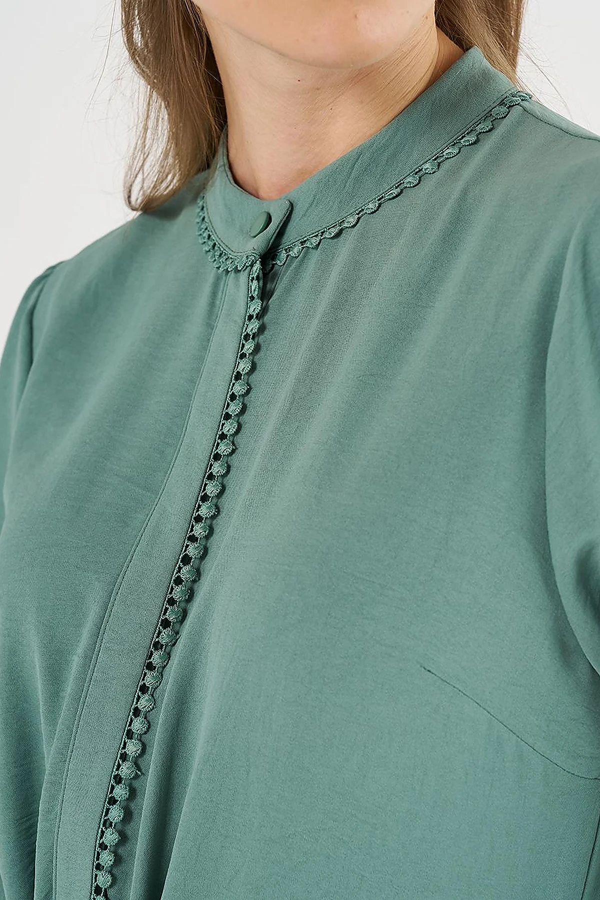  Tiered Ruffled Dress in Mint