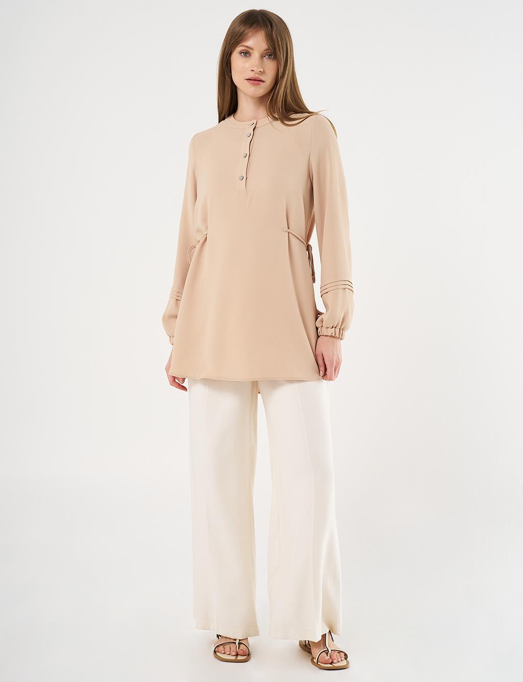 極美品△2022△コトハヨコザワ//CREPE TUNIC ノースリーブ