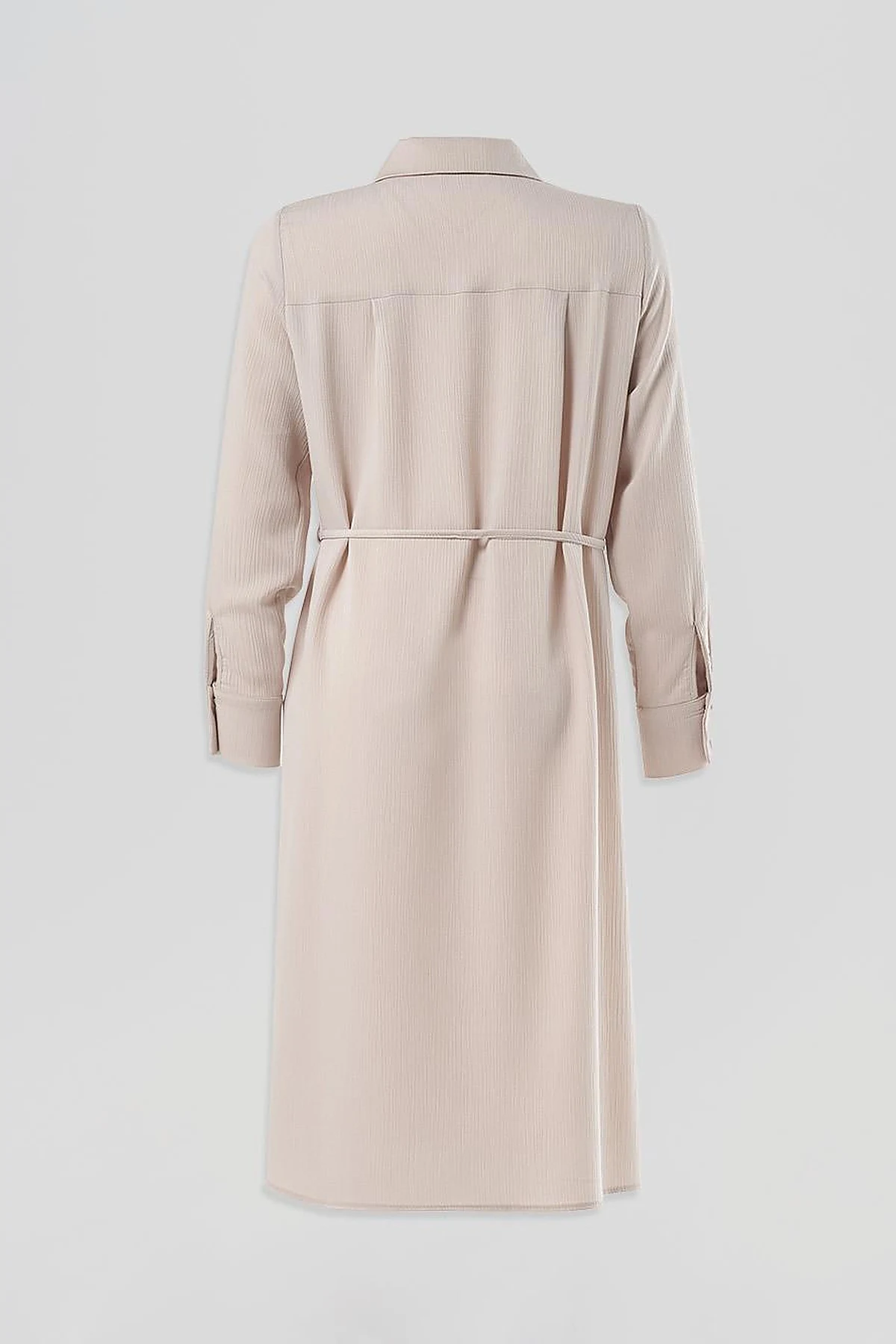 Drawstring Long Tunic Stone