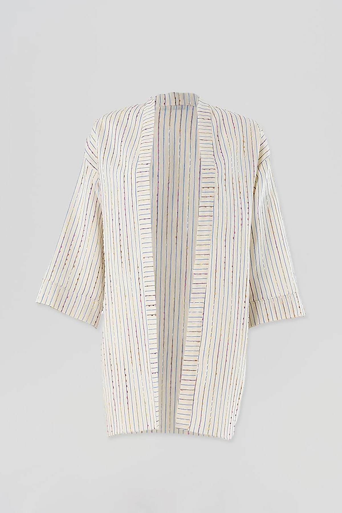 Heathered Kimono Blue