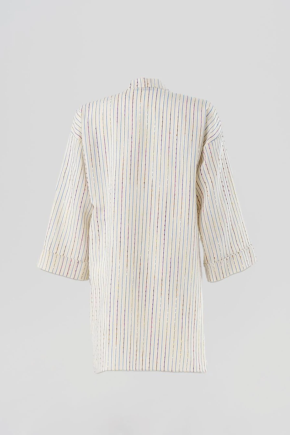 Heathered Kimono Blue