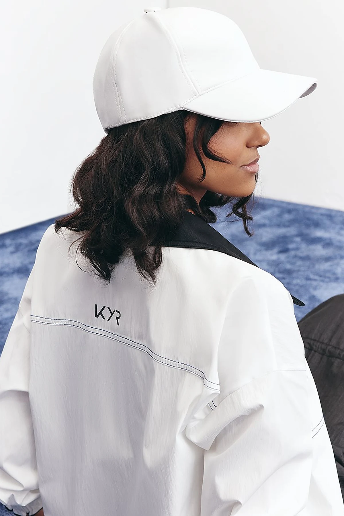 Topstitched Jacket Optical White