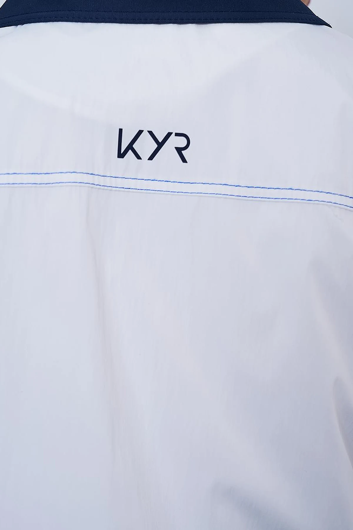Topstitched Jacket Optical White