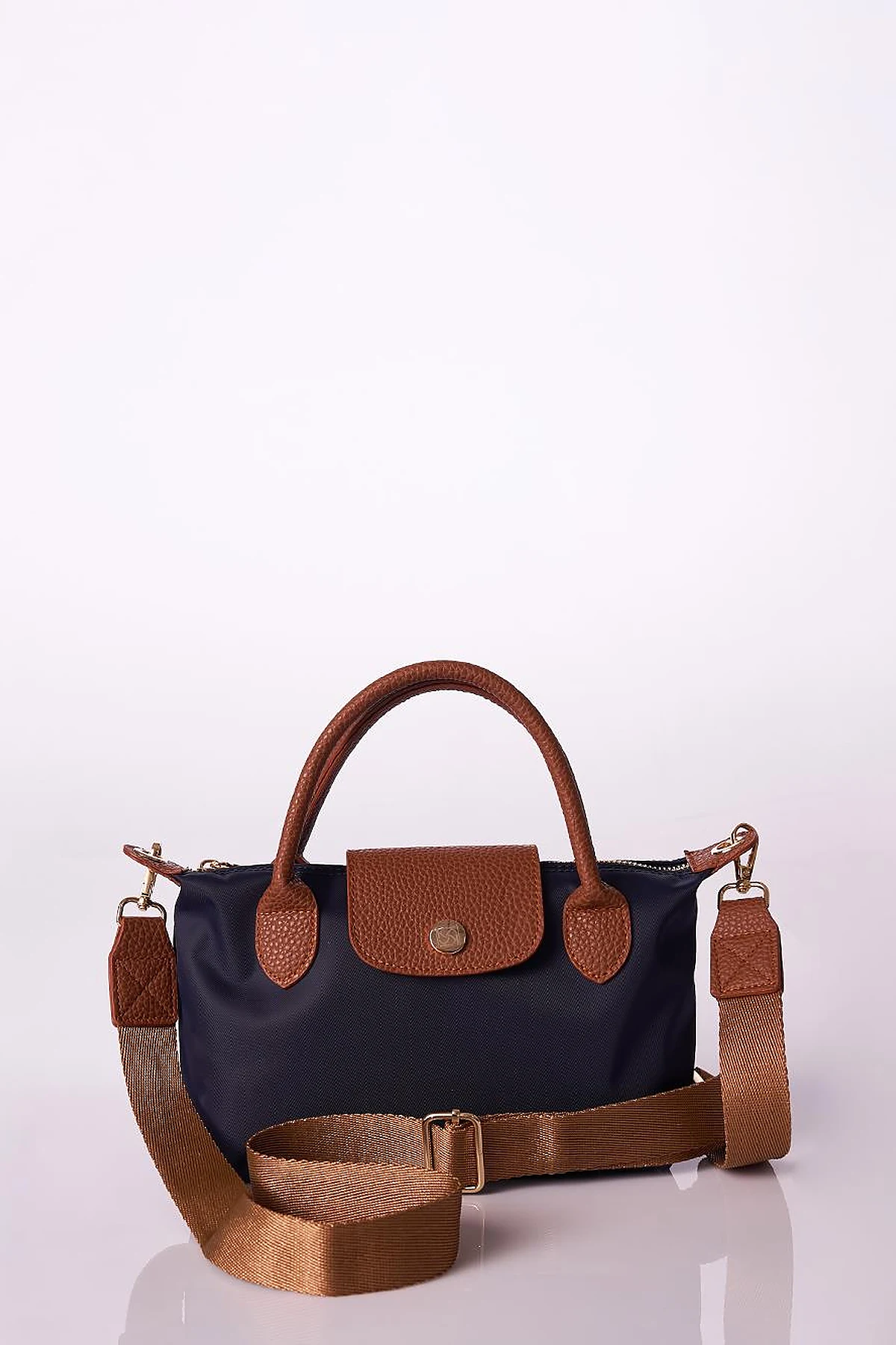 Medium Fabric Bag Navy