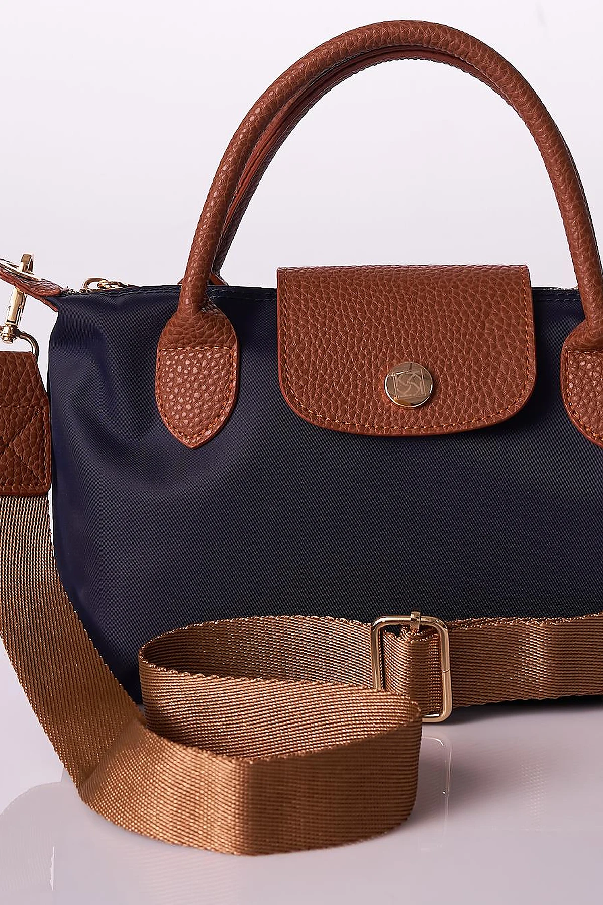Medium Fabric Bag Navy