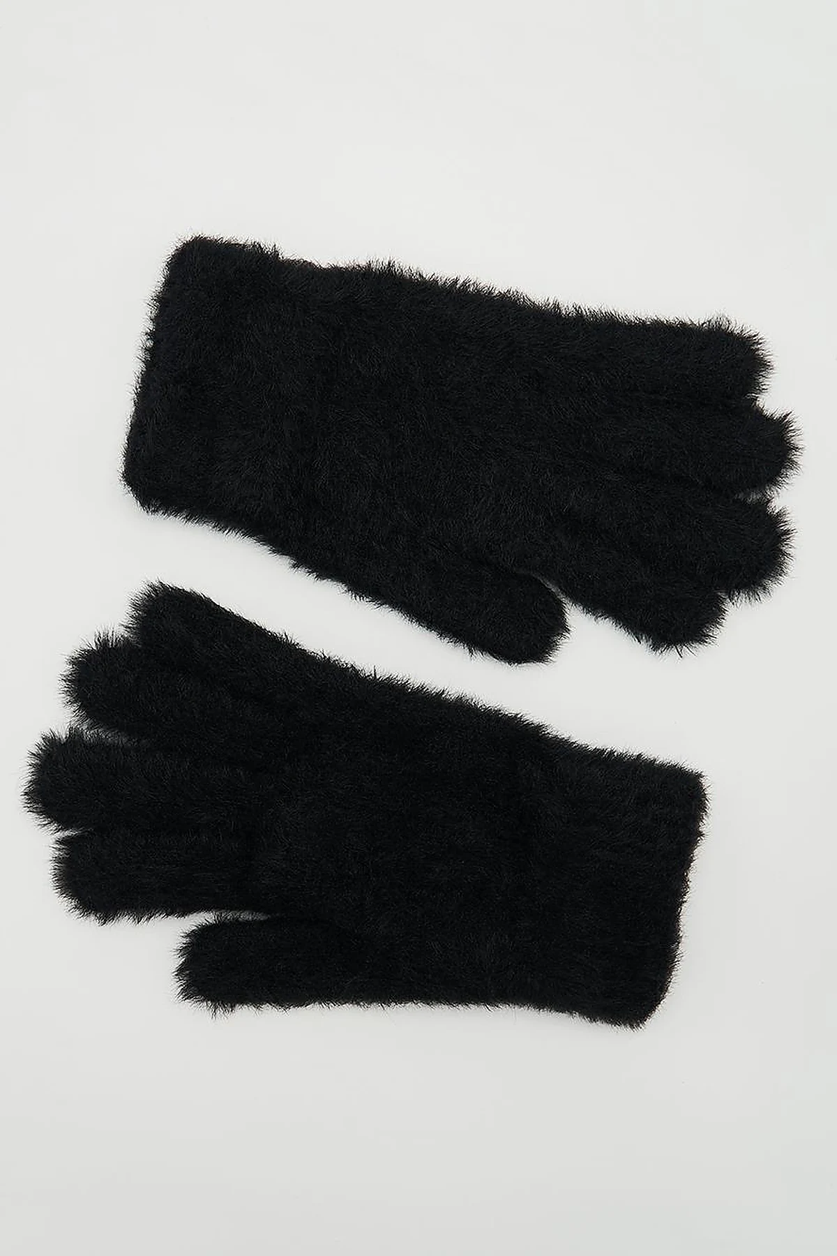 Peluş Eldiven Siyah 