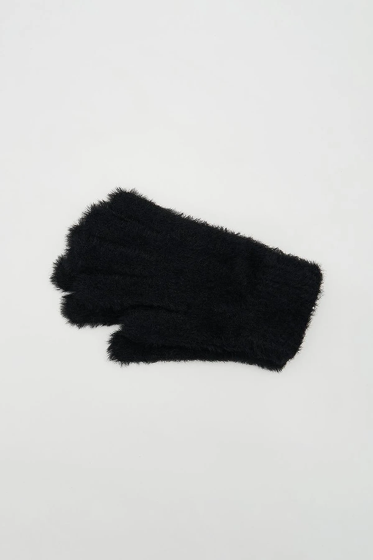 Peluş Eldiven Siyah 