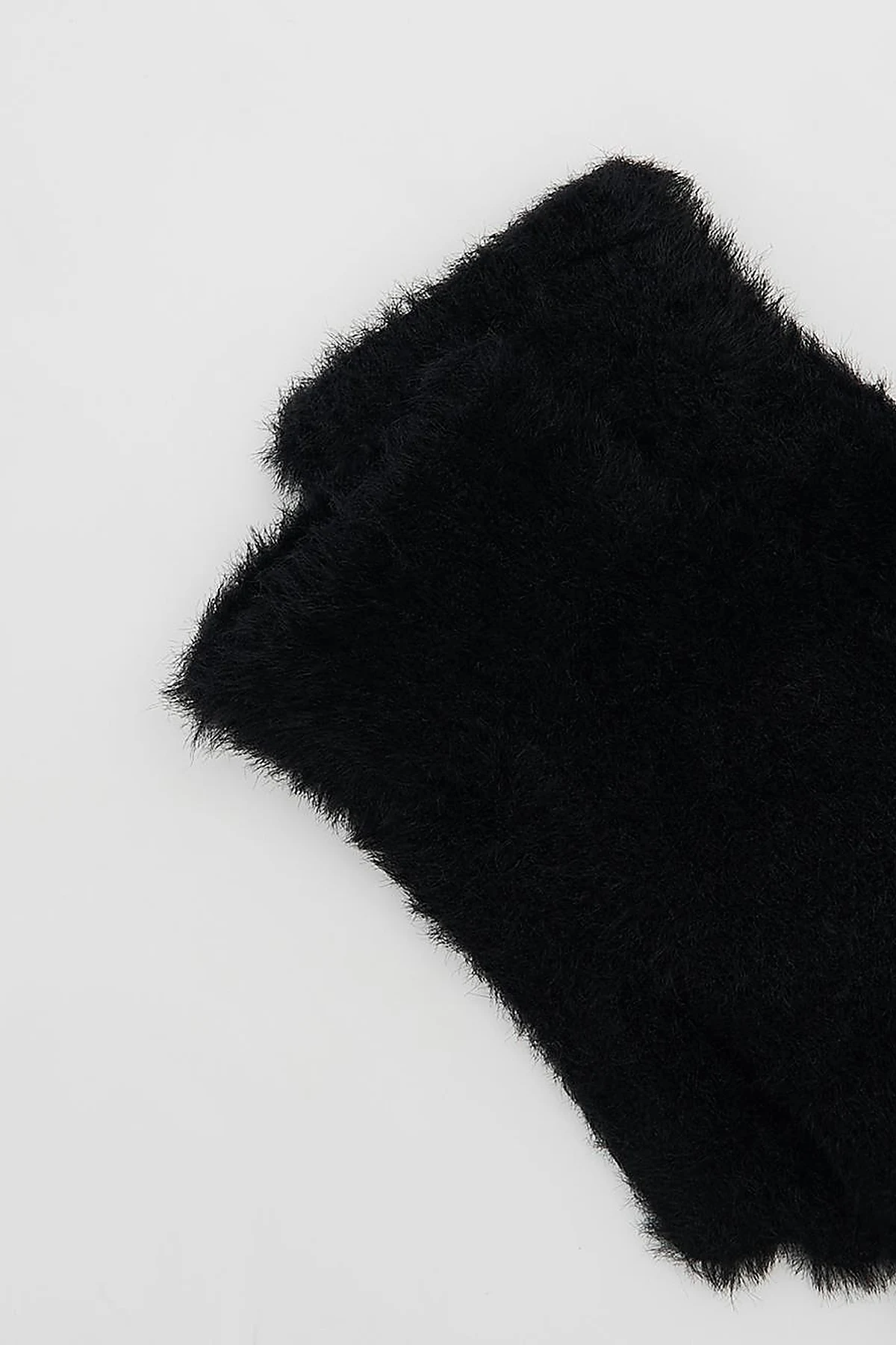 Peluş Eldiven Siyah 