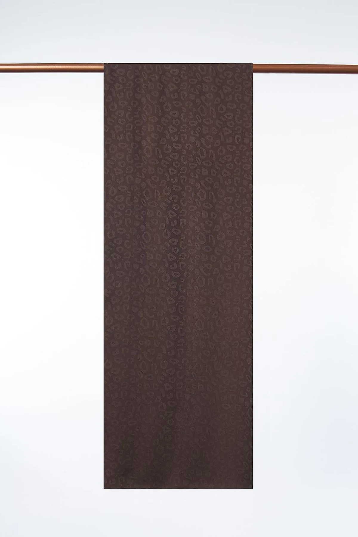 Leopard Print Scarf Brown