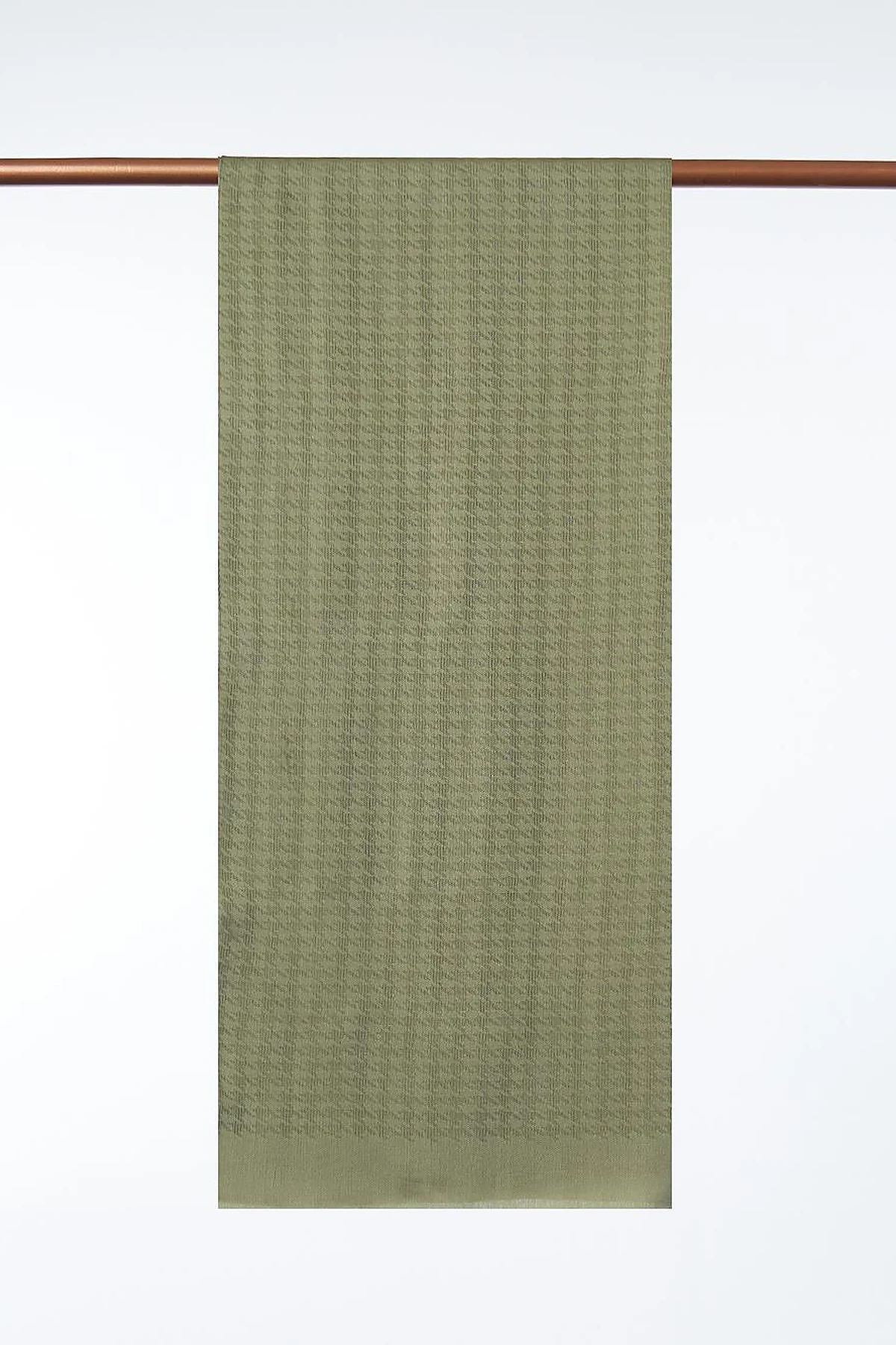 Mini Houndstooth Pattern Scarf Aqua Green