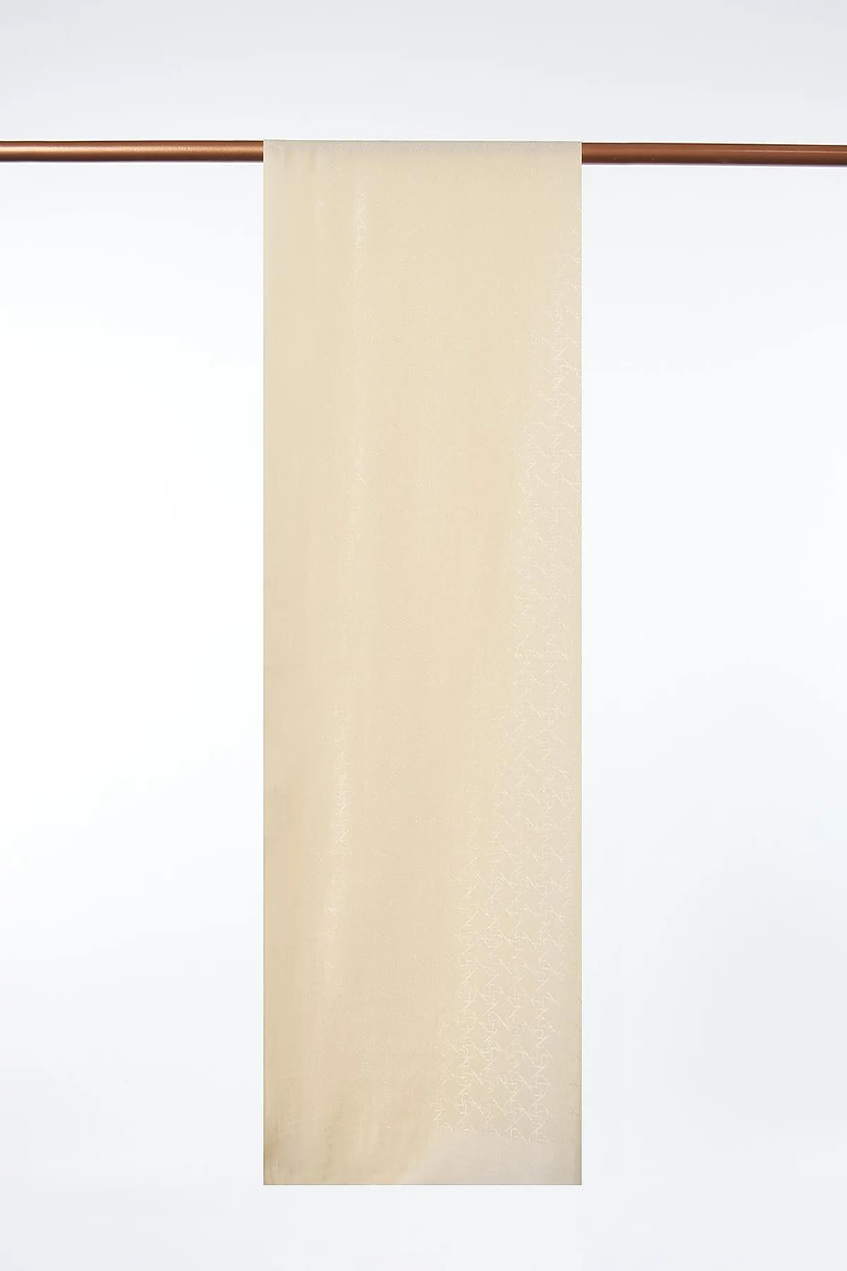 Cotton Blend Natural Shawl Cream