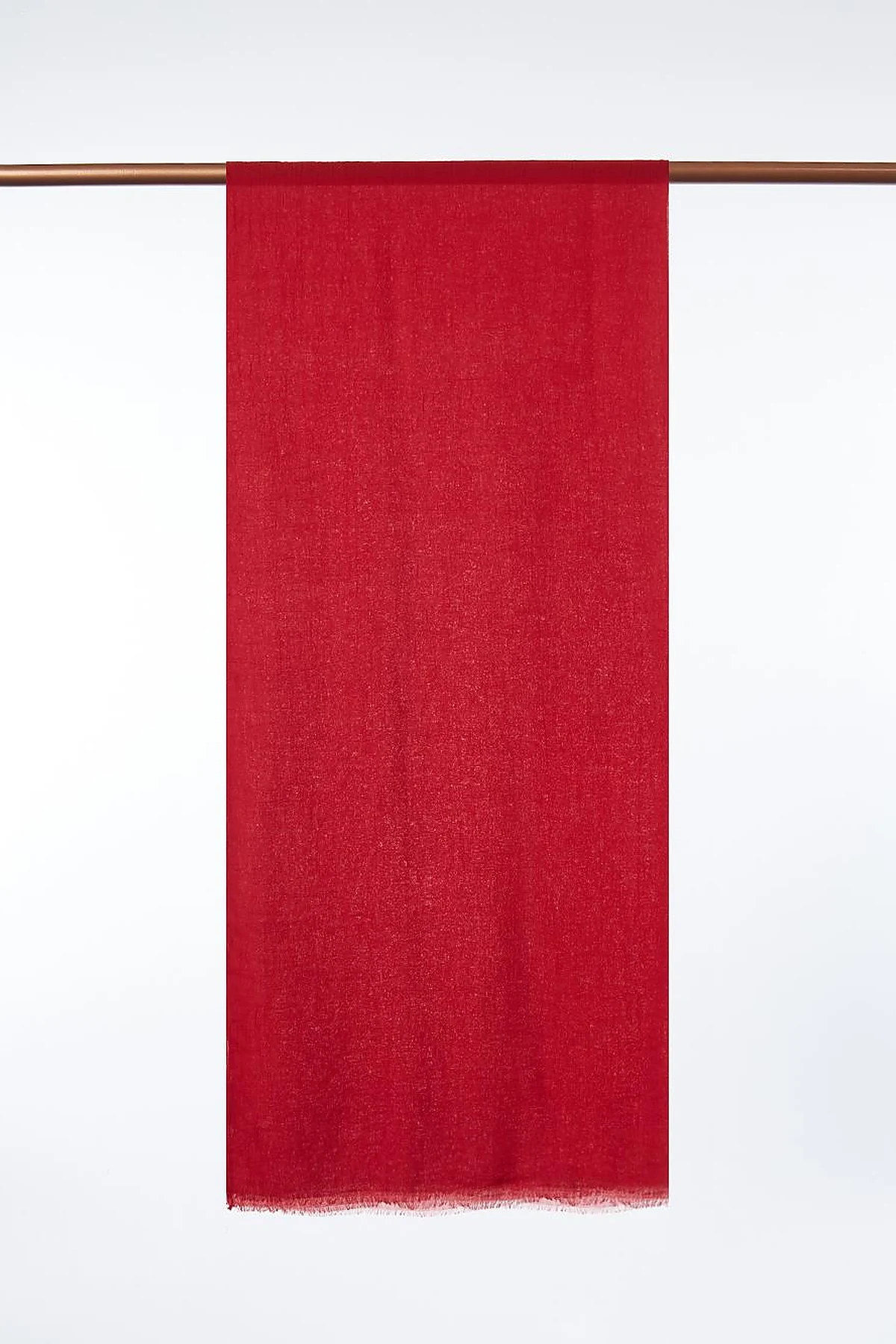 Crinkle Scarf Red