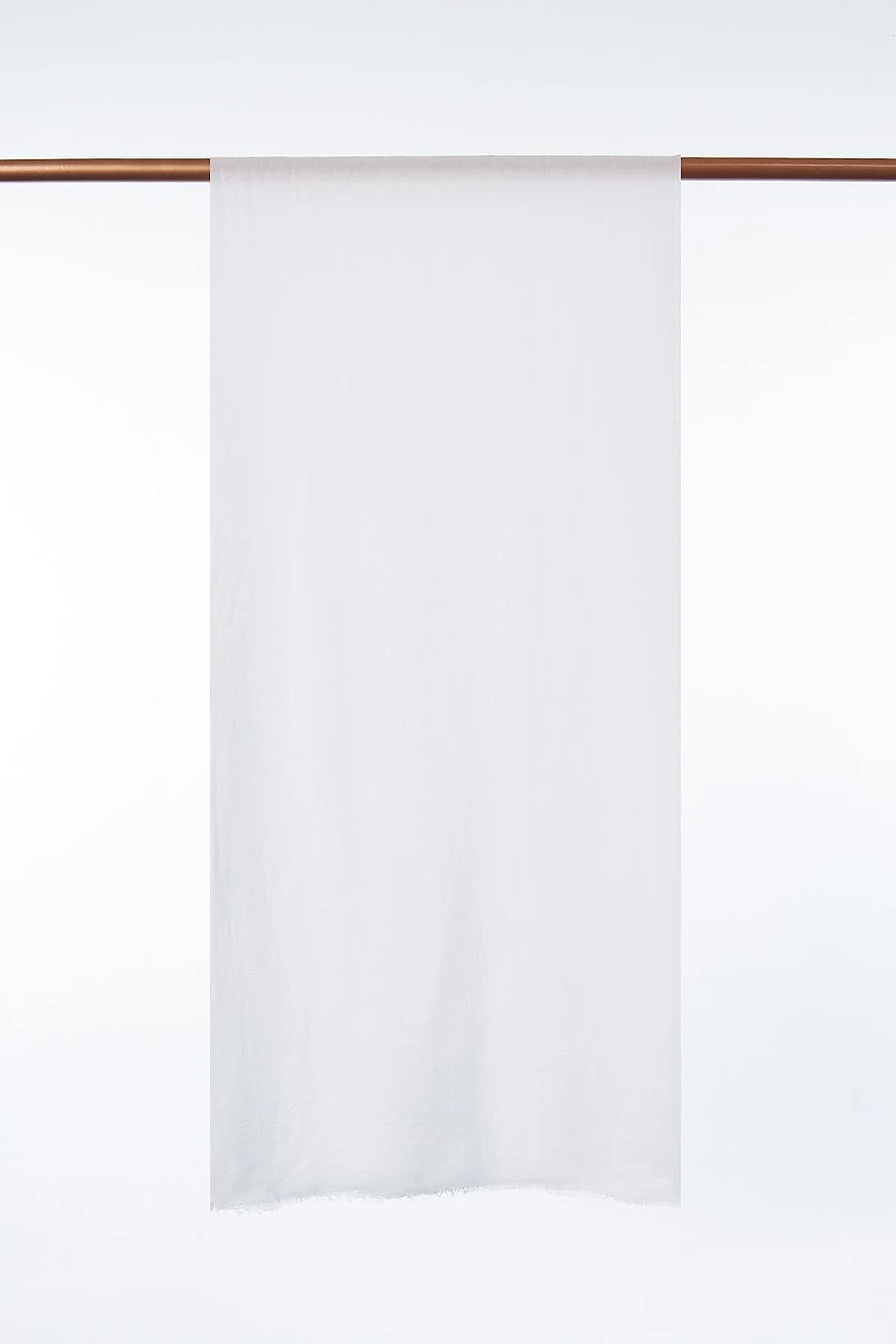 Crinkle Scarf Optical White