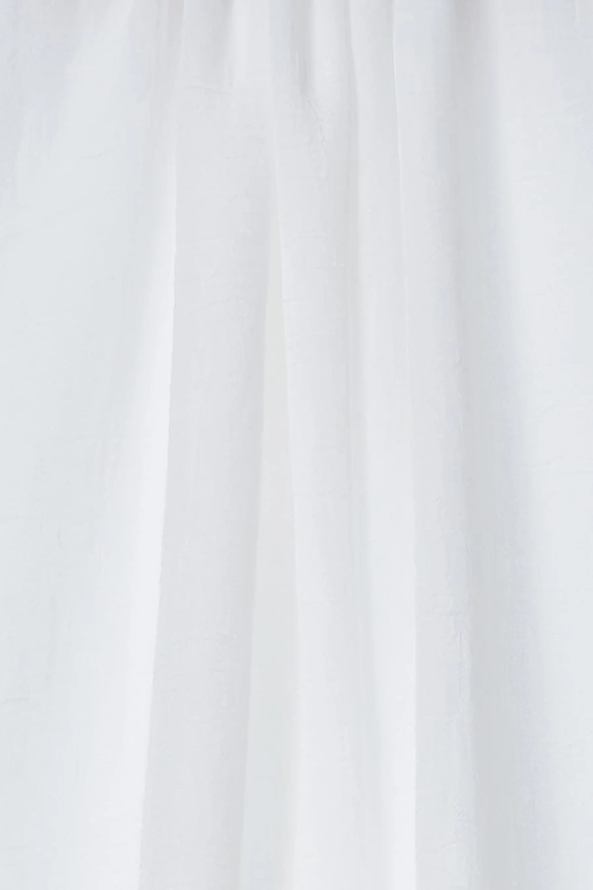 Crinkle Scarf Optical White