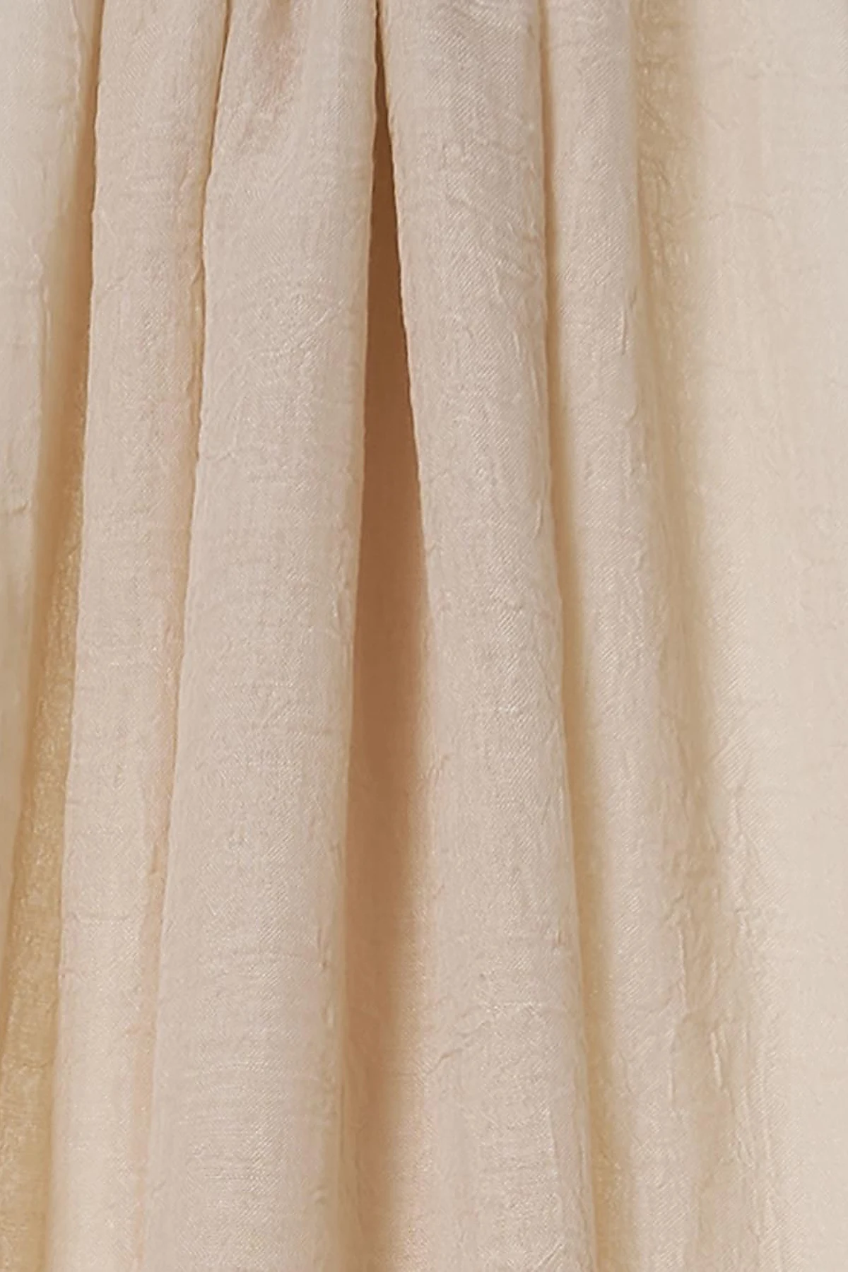 Crinkle Scarf Beige