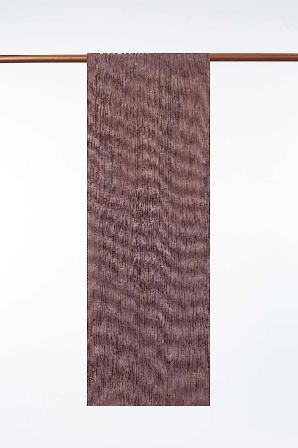 Mio Textured Scarf Dark Mink