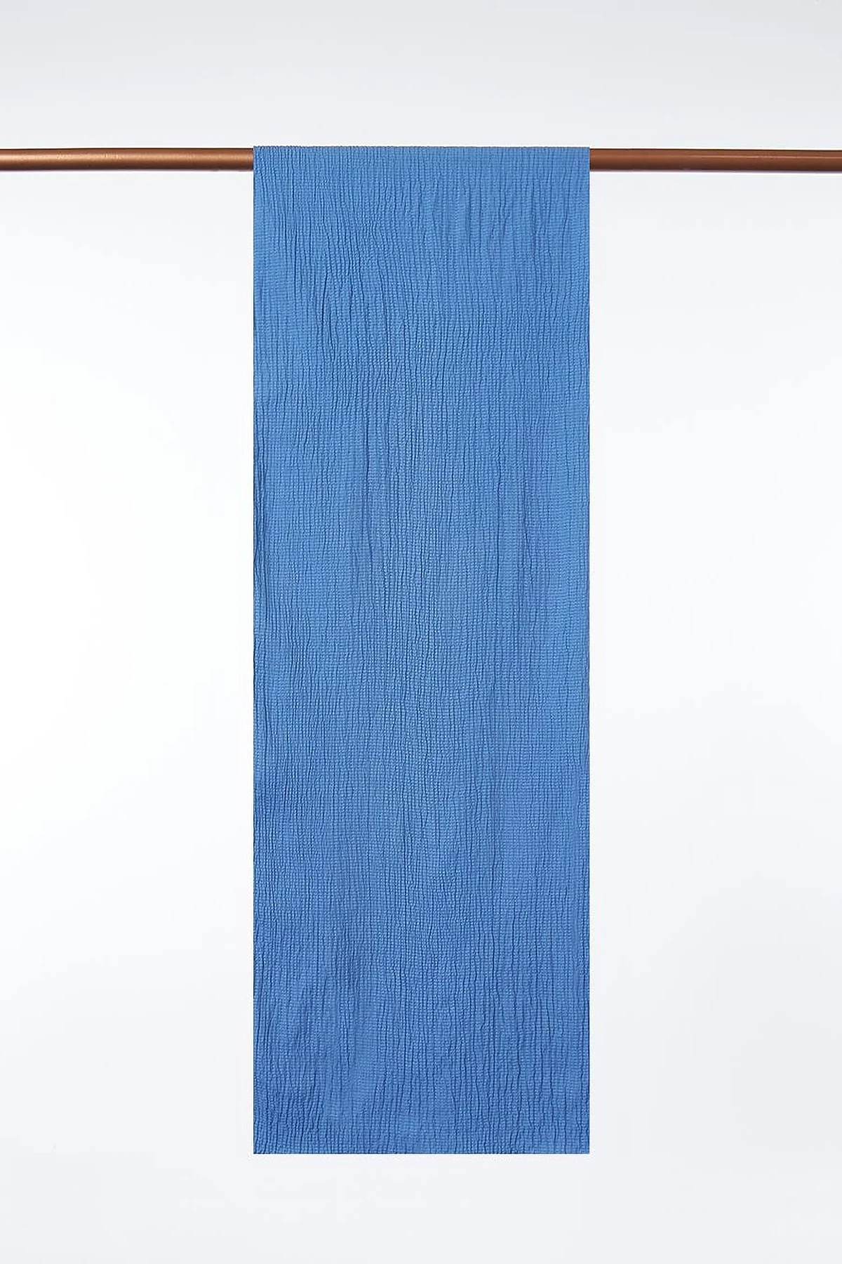 Mio Textured Scarf Blue