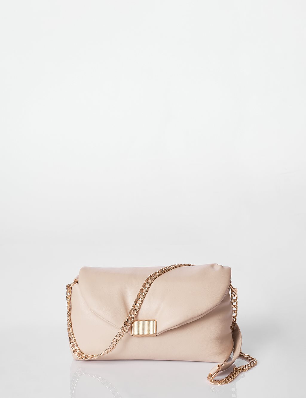 Buckle Shoulder Bag Stone