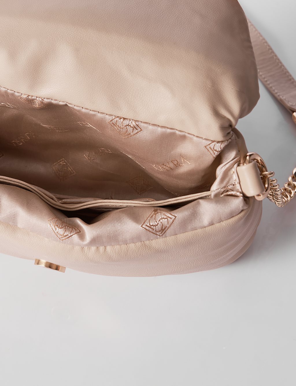 Buckle Shoulder Bag Stone