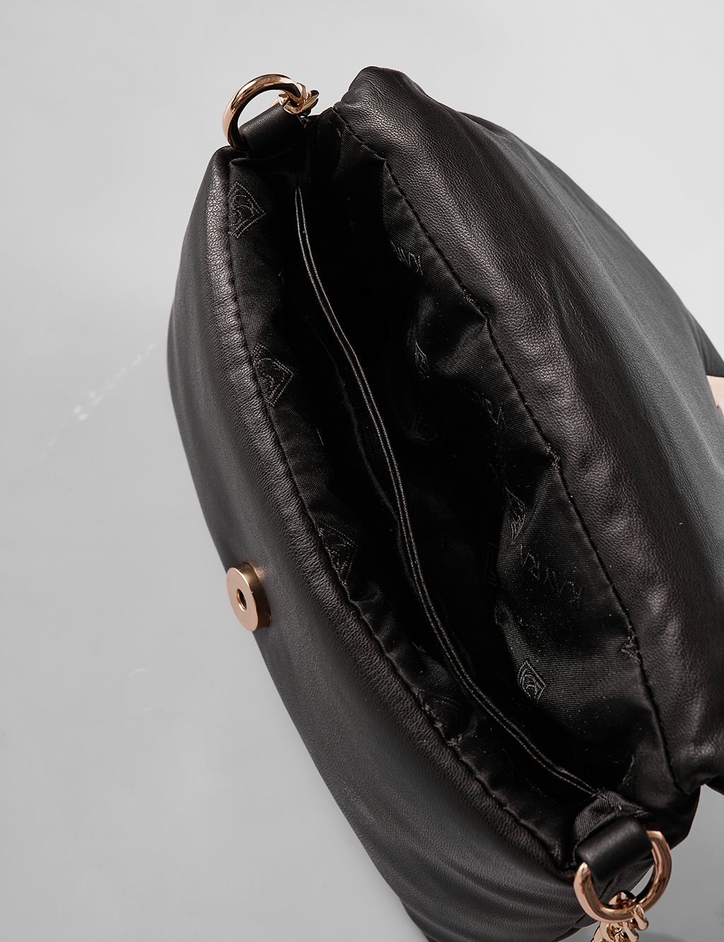 Buckle Shoulder Bag Black
