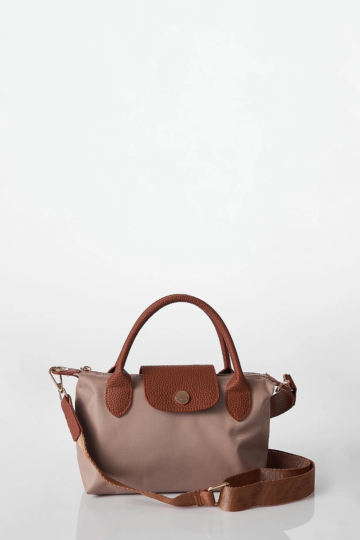 Medium Fabric Bag Stone
