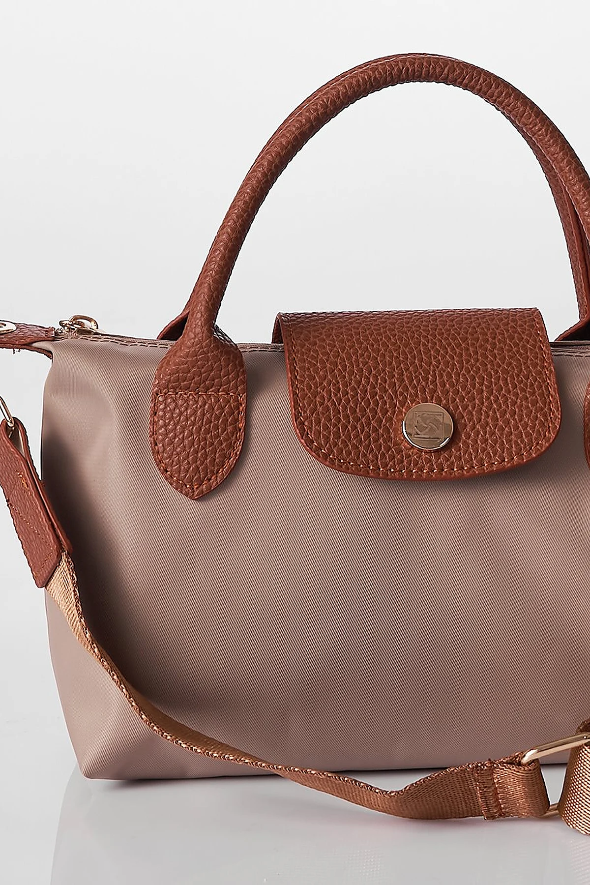 Medium Fabric Bag Stone
