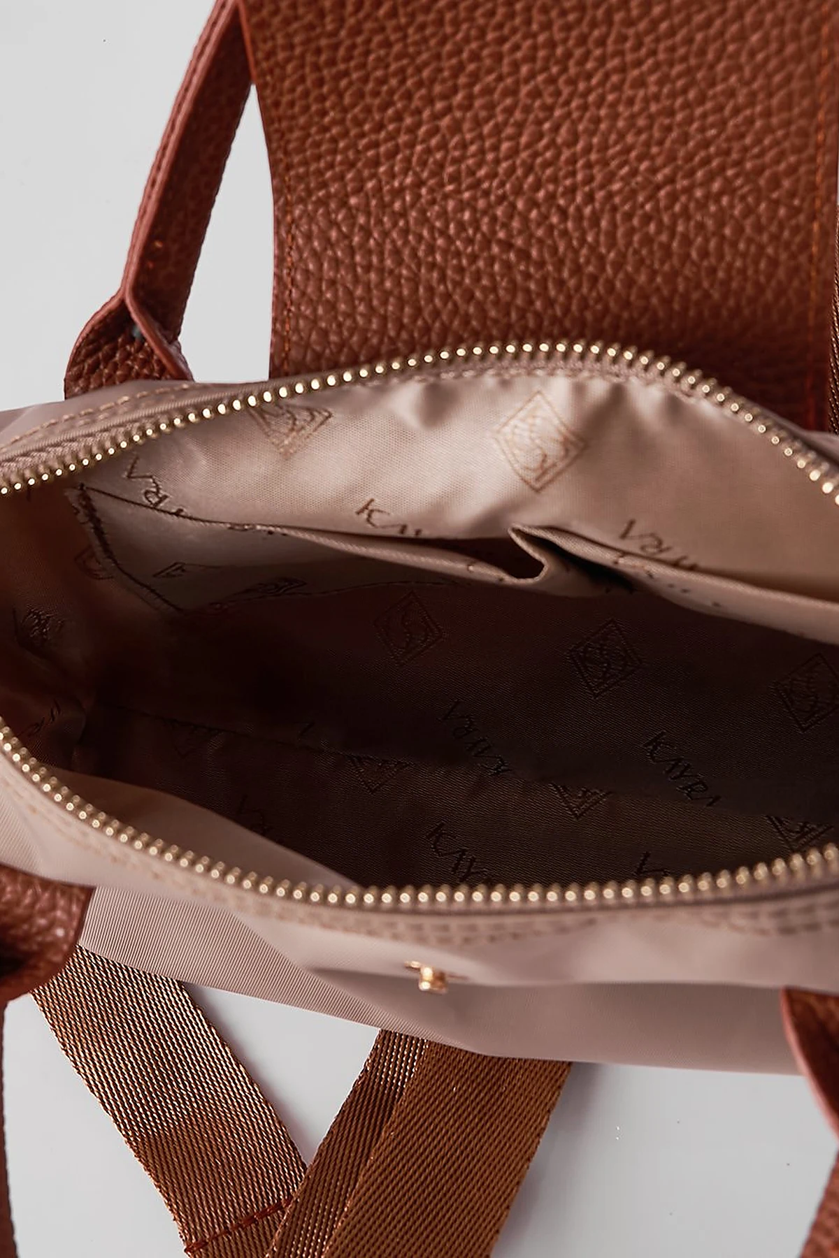 Medium Fabric Bag Stone