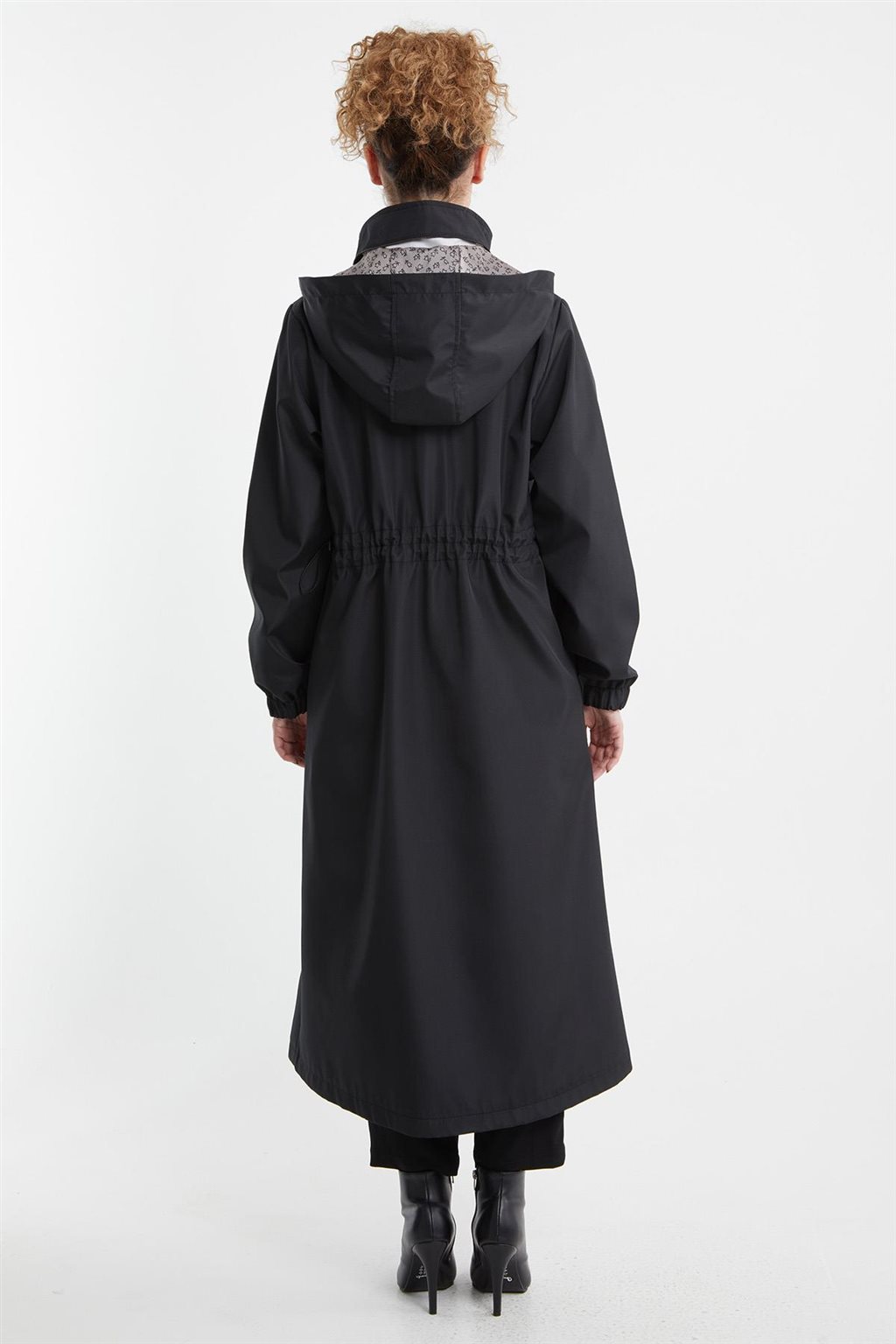Kapüşonlu Parka Siyah