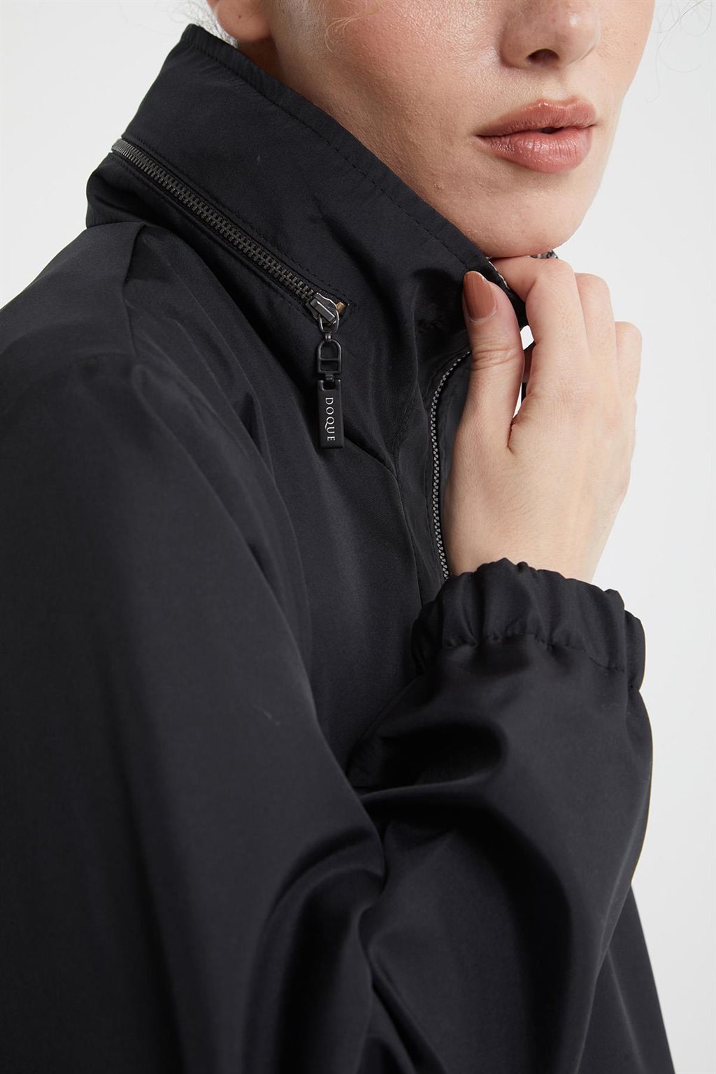 Kapüşonlu Parka Siyah