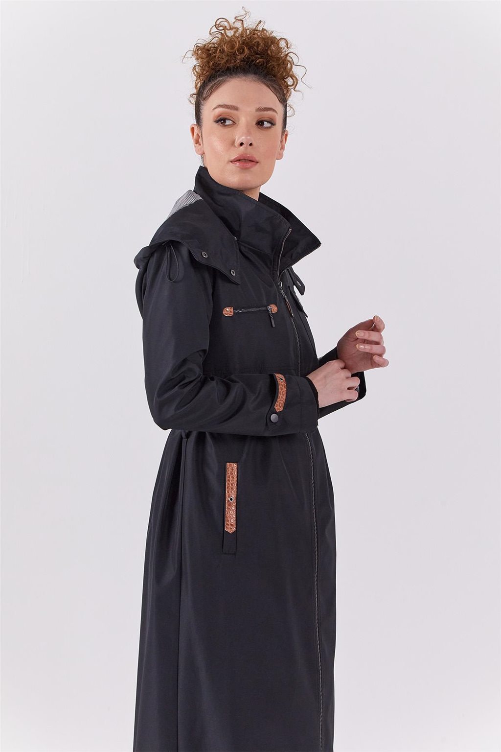 Belted Coat Black