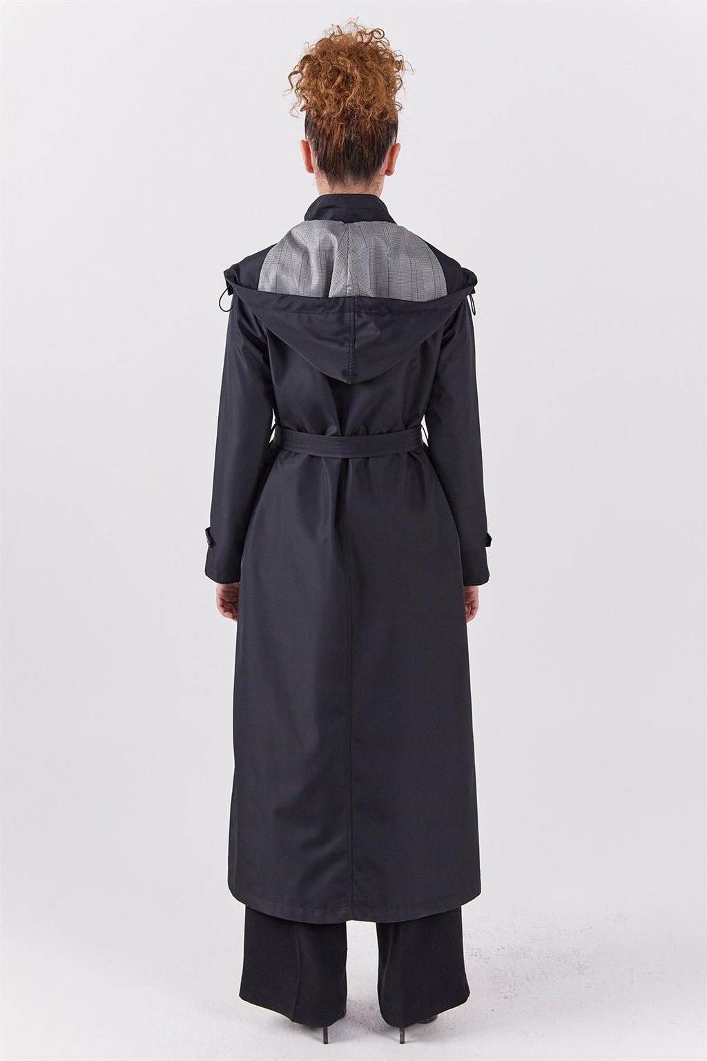 Belted Coat Black