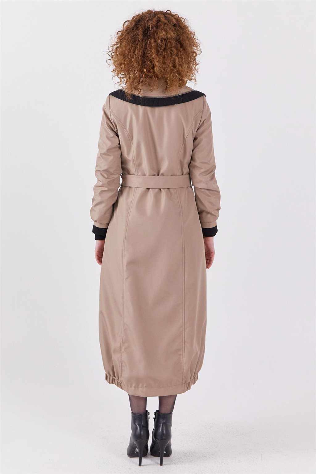 Zippered Coat Stone