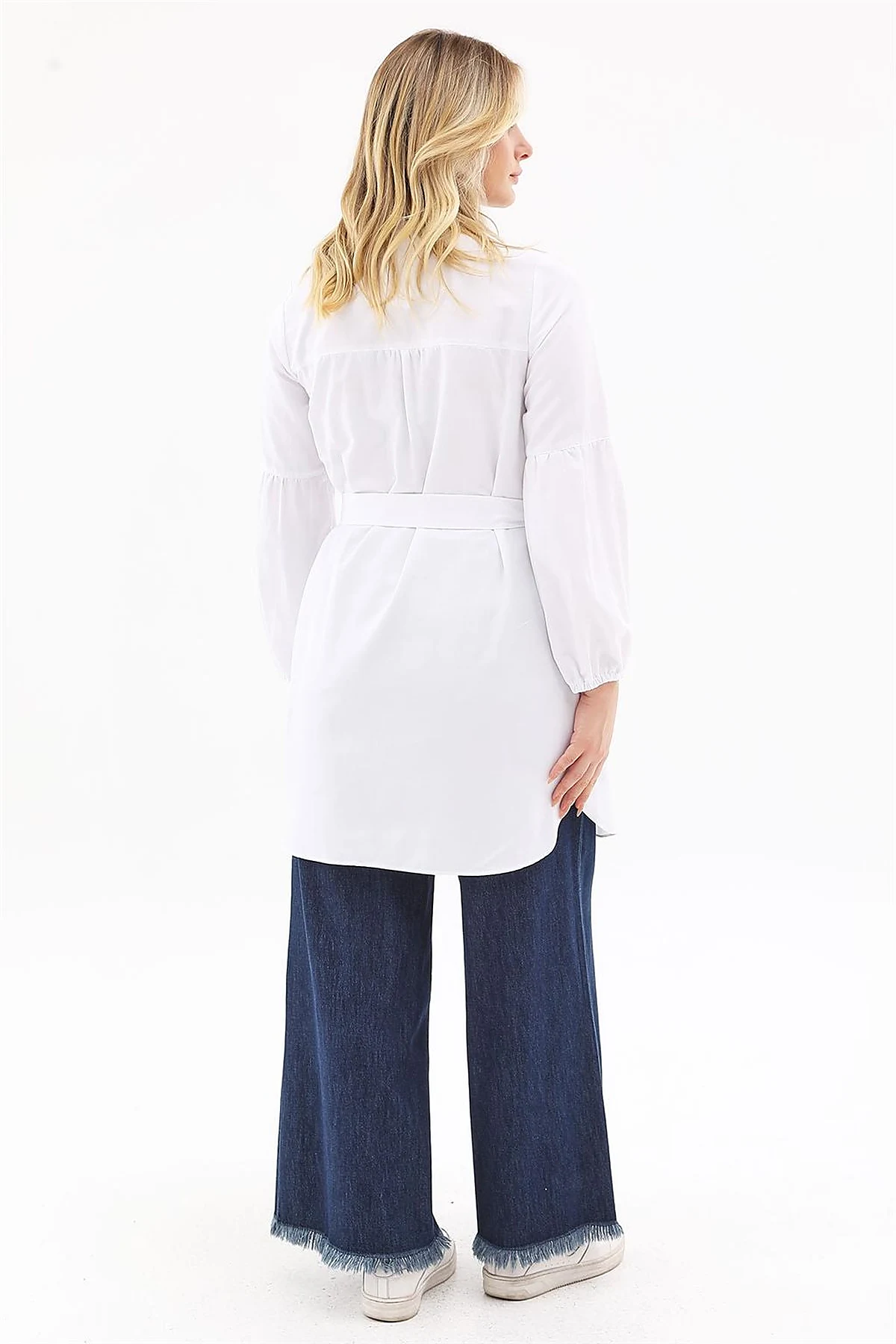 Belted Tunic Optical White