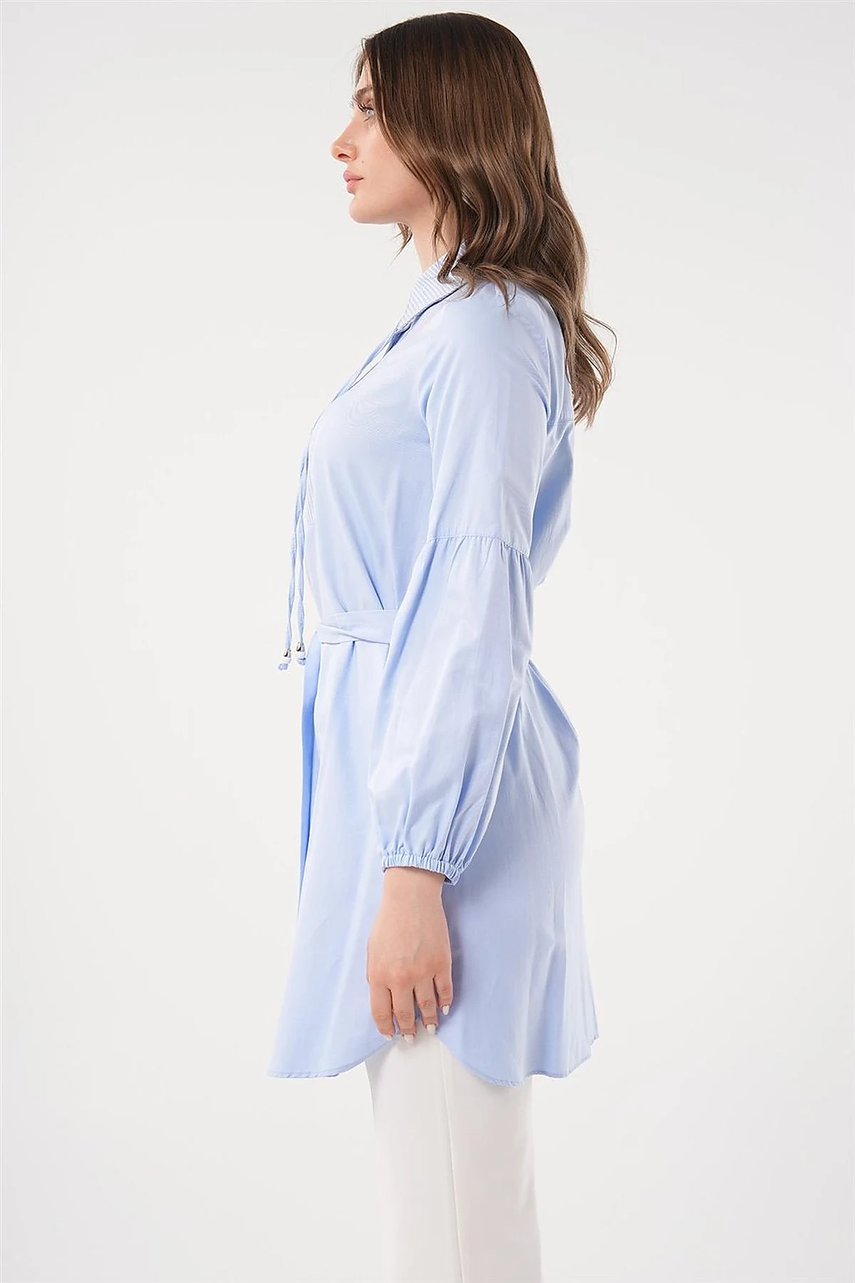 Belted Tunic Blue 