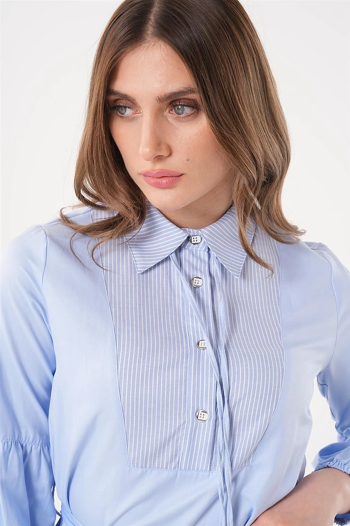 Belted Tunic Blue 