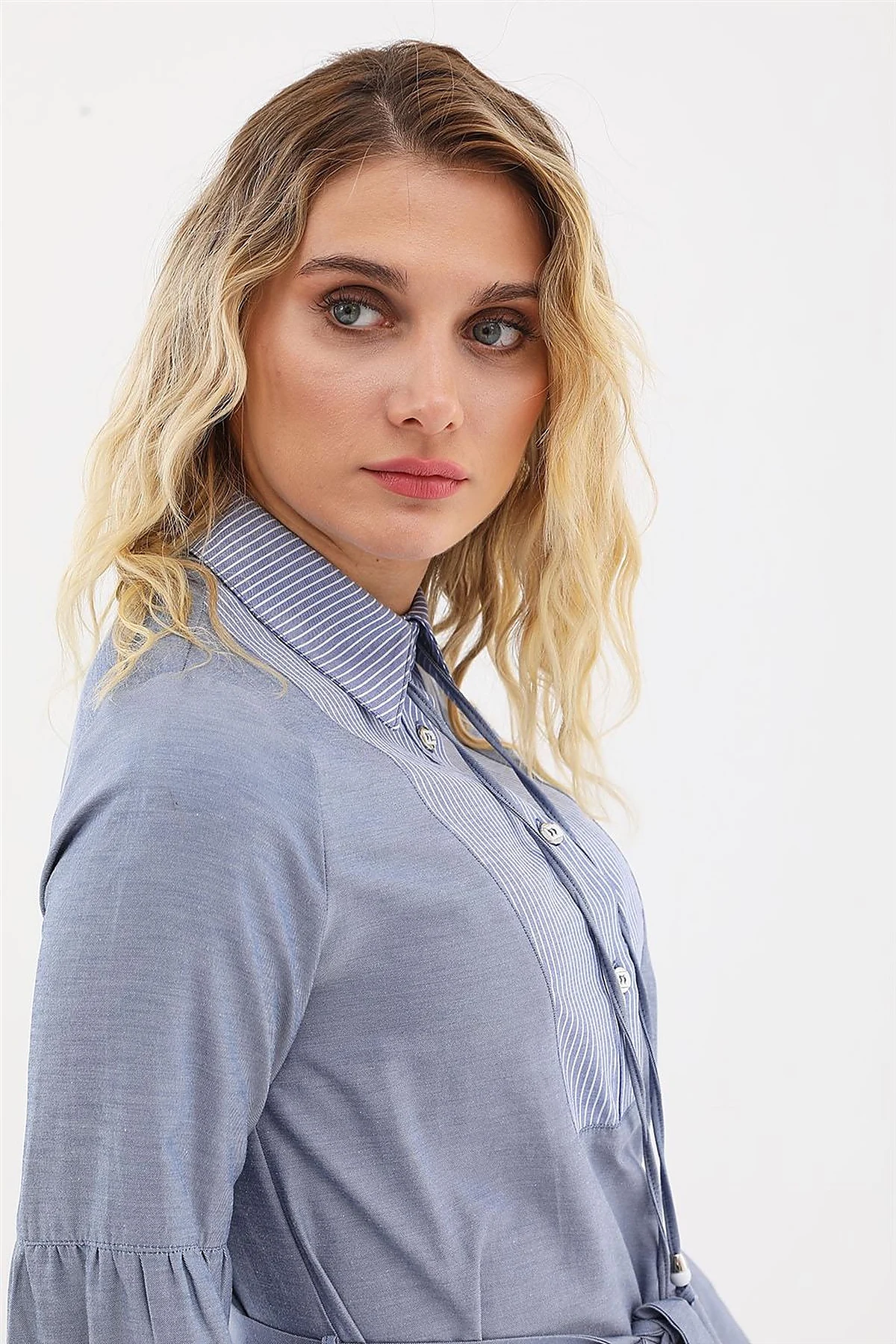 Belted Tunic Navy