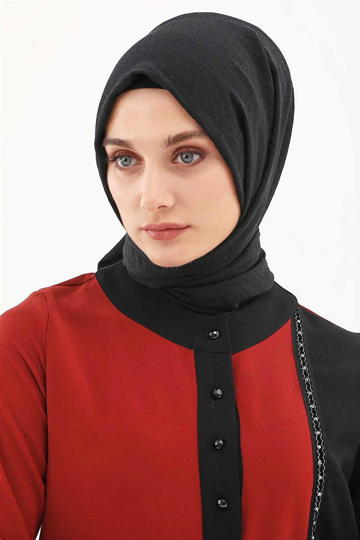 Embroidered Elegant Tunic Terracotta